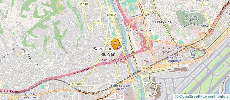 localisation de l'entreprise MONSIEUR ALEXANDRE KILIDJIAN à SAINT-LAURENT-DU-VAR