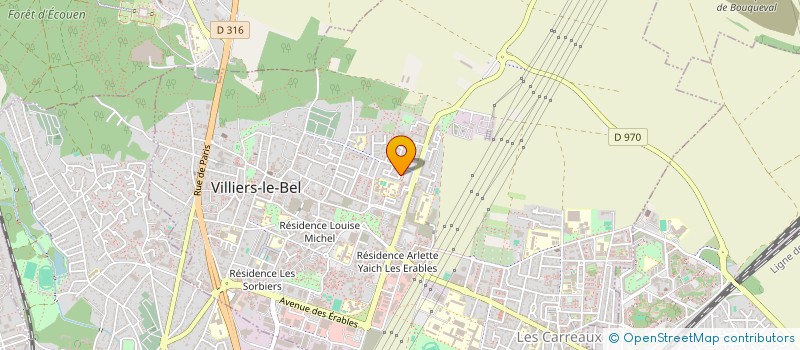 localisation de l'entreprise MONSIEUR ALEXANDRE KILINC  VILLIERS-LE-BEL