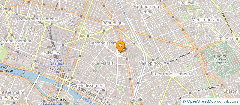 localisation de l'entreprise MONSIEUR ALEXANDRE KITIC à PARIS