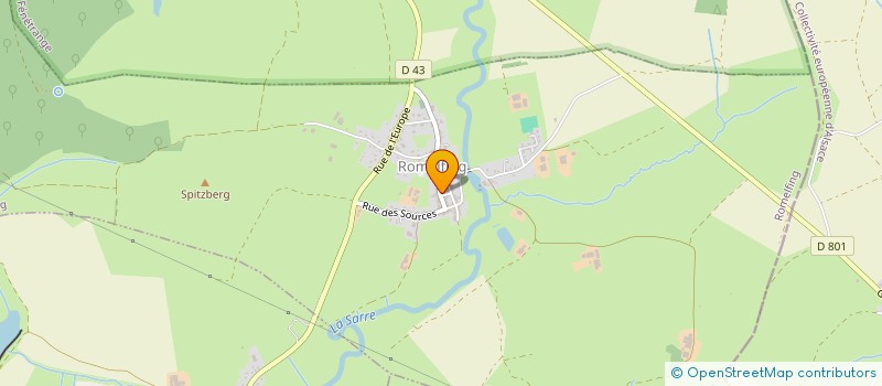 localisation de l'entreprise MONSIEUR ALEXANDRE KNITTEL  ROMELFING