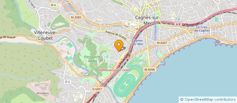 localisation de l'entreprise MONSIEUR ALEXANDRE KOENIG à CAGNES-SUR-MER