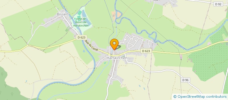 localisation de l'entreprise MONSIEUR ALEXANDRE KONANZ  HARSKIRCHEN