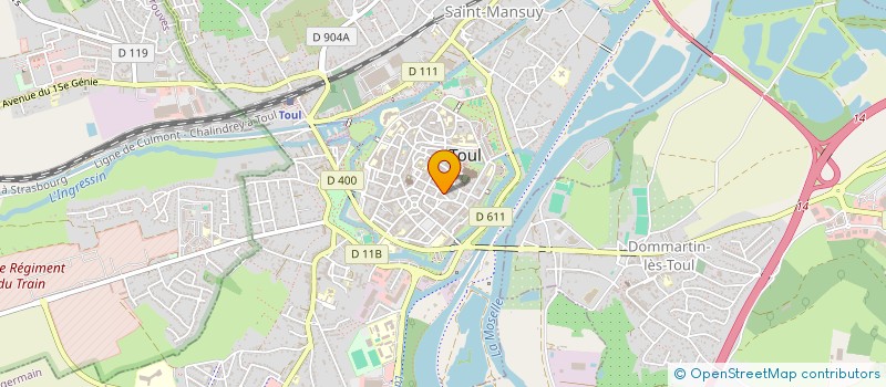 localisation de l'entreprise MONSIEUR ALEXANDRE KOSTUR  TOUL