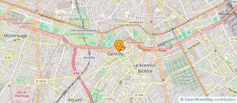 localisation de l'entreprise MONSIEUR ALEXANDRE KOTOVSKI à GENTILLY