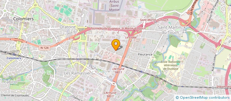 localisation de l'entreprise MONSIEUR ALEXANDRE KOUKA à TOULOUSE