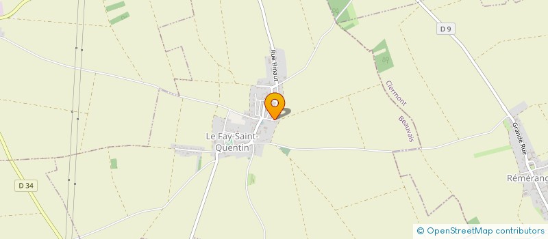 localisation de l'entreprise MONSIEUR ALEXANDRE KOURGANSKY  LE FAY-SAINT-QUENTIN