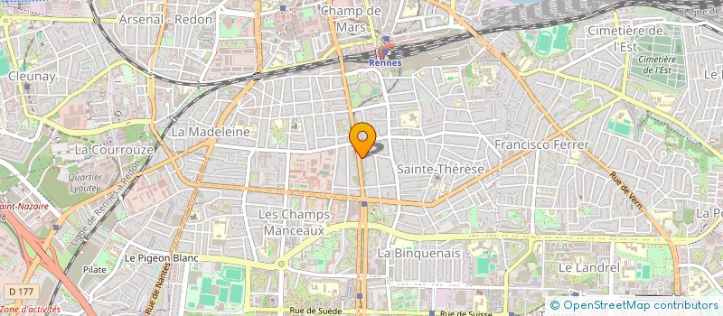 localisation de l'entreprise MONSIEUR ALEXANDRE KOUTCHEVSKY  RENNES