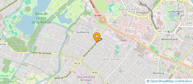 localisation de l'entreprise MONSIEUR ALEXANDRE KRIER  TOULOUSE