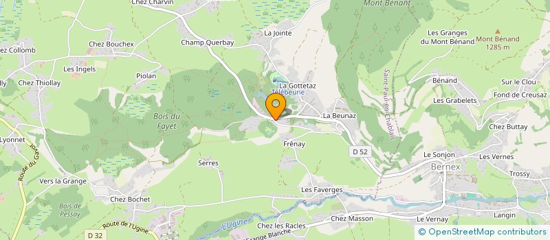 localisation de l'entreprise MONSIEUR ALEXANDRE KRIZAN à SAINT-PAUL-EN-CHABLAIS