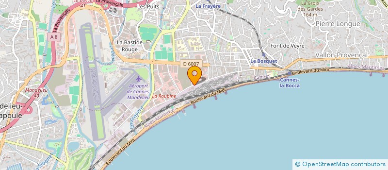 localisation de l'entreprise MONSIEUR ALEXANDRE KRZEMINSKI à CANNES