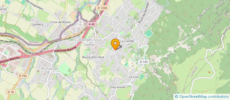 localisation de l'entreprise MONSIEUR ALEXANDRE KUNSTLER  COLLONGES-SOUS-SALEVE