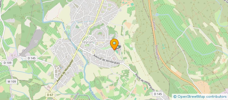 localisation de l'entreprise MONSIEUR ALEXANDRE KUNZLE  TEYRAN