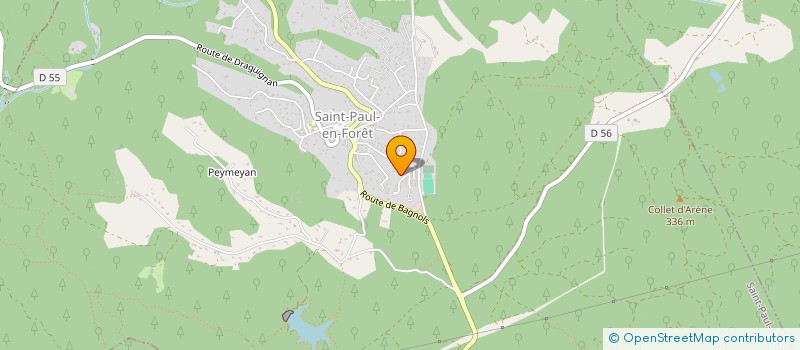 localisation de l'entreprise MONSIEUR ALEXANDRE KURZAWA  SAINT-PAUL-EN-FORET