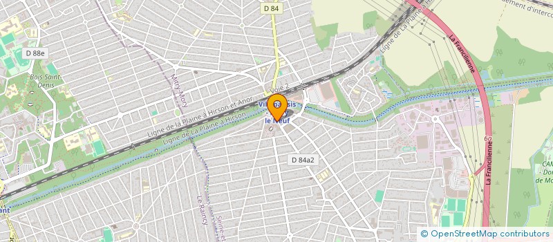 localisation de l'entreprise MONSIEUR ALEXANDRE LAADJ  VILLEPARISIS