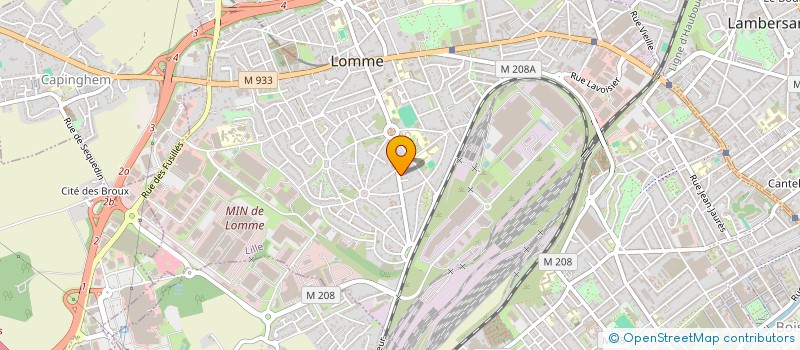 localisation de l'entreprise MONSIEUR ALEXANDRE LABADIE à LILLE