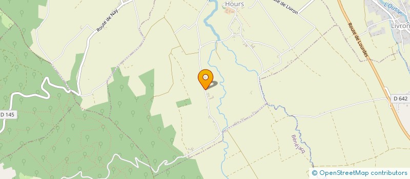 localisation de l'entreprise MONSIEUR ALEXANDRE LABAN  HOURS