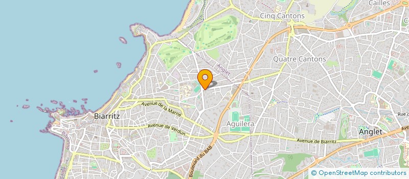 localisation de l'entreprise MONSIEUR ALEXANDRE LABORDE à BIARRITZ