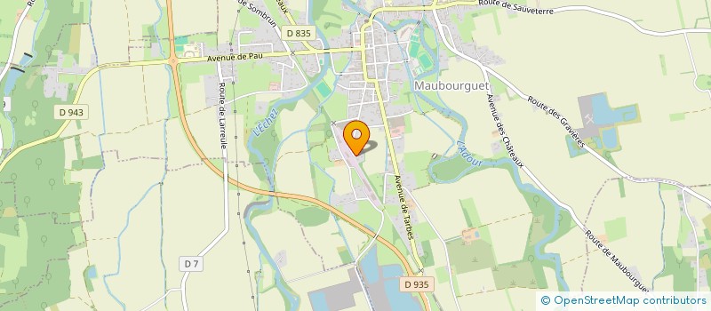localisation de l'entreprise MONSIEUR ALEXANDRE LABOUREL  MAUBOURGUET