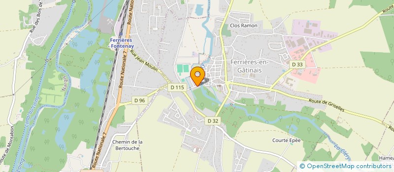 localisation de l'entreprise MONSIEUR ALEXANDRE LACAN à FERRIERES-EN-GATINAIS