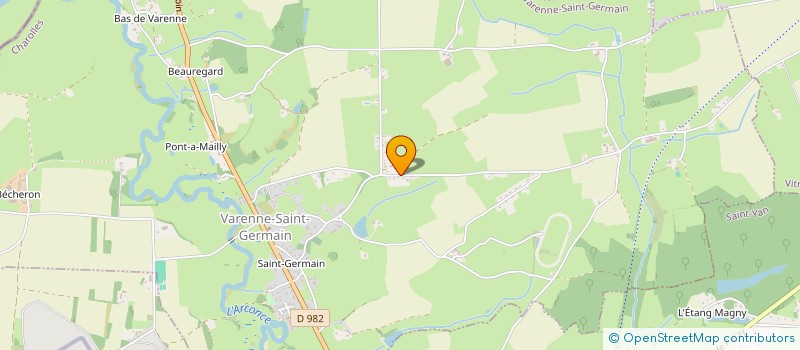 localisation de l'entreprise MONSIEUR ALEXANDRE LACHEZE  VARENNE-SAINT-GERMAIN