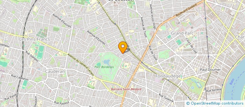 localisation de l'entreprise MONSIEUR ALEXANDRE LACOSTE  LE BOUSCAT