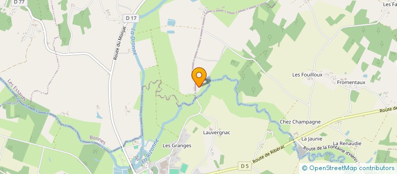localisation de l'entreprise MONSIEUR ALEXANDRE LACOUR à SAINT PRIVAT EN PERIGORD