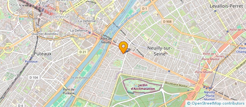 localisation de l'entreprise MONSIEUR ALEXANDRE LACOURREGE à NEUILLY-SUR-SEINE