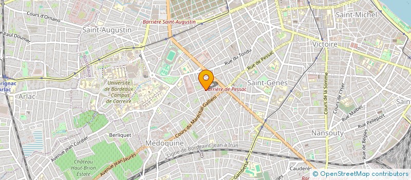 localisation de l'entreprise MONSIEUR ALEXANDRE LAFFORT  BORDEAUX