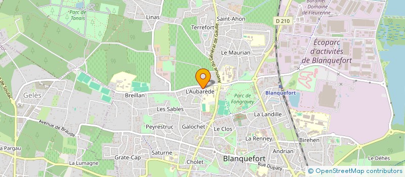 localisation de l'entreprise MONSIEUR ALEXANDRE LAFITTE à BLANQUEFORT