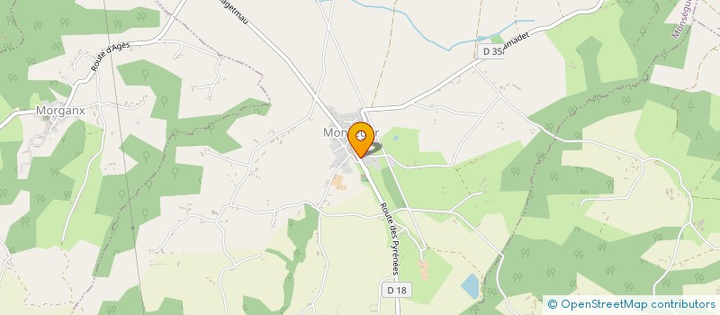 localisation de l'entreprise MONSIEUR ALEXANDRE LAGARDERE  MONSEGUR