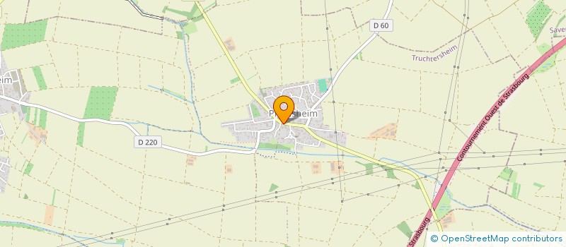 localisation de l'entreprise MONSIEUR ALEXANDRE LAGEL  PFULGRIESHEIM