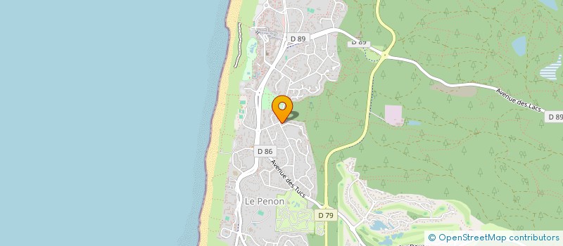 localisation de l'entreprise MONSIEUR ALEXANDRE LAGUIAN  SEIGNOSSE