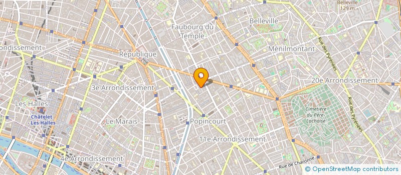 localisation de l'entreprise MONSIEUR ALEXANDRE LAHENS  PARIS