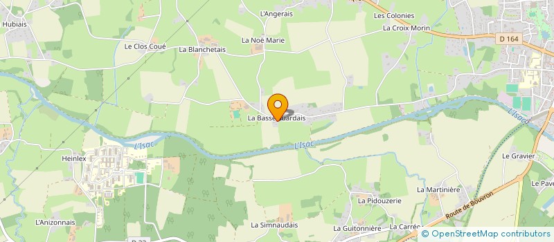 localisation de l'entreprise MONSIEUR ALEXANDRE LAINE  BLAIN