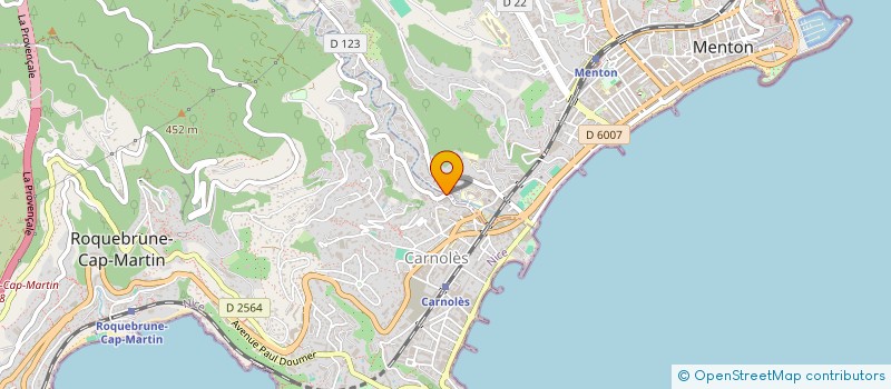localisation de l'entreprise MONSIEUR ALEXANDRE LAM TO à ROQUEBRUNE-CAP-MARTIN