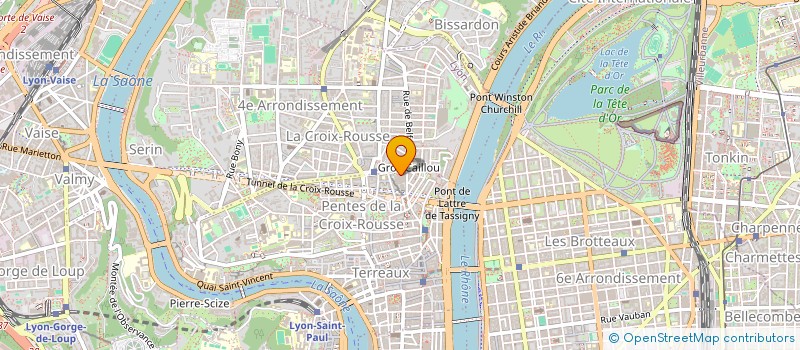 localisation de l'entreprise MONSIEUR ALEXANDRE LAMARCHE à LYON