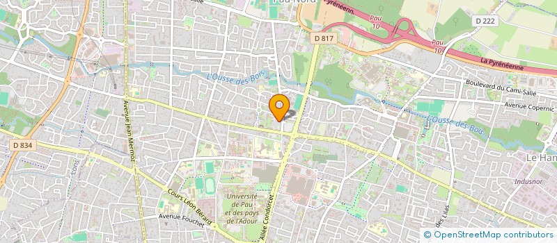 localisation de l'entreprise MONSIEUR ALEXANDRE LAMARQUE  PAU