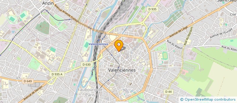 localisation de l'entreprise MONSIEUR ALEXANDRE LAMBERT  VALENCIENNES