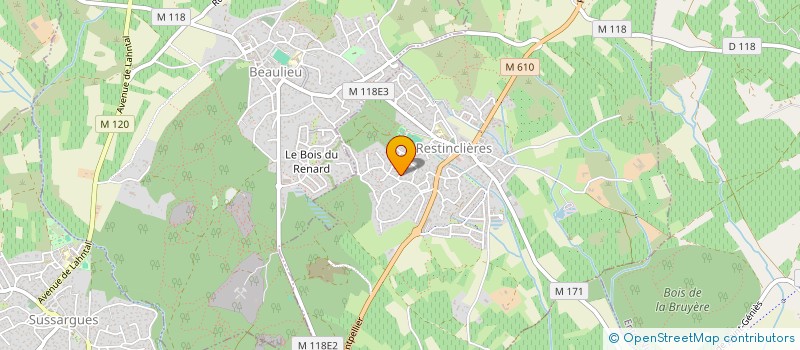 localisation de l'entreprise MONSIEUR ALEXANDRE LAMBERT  RESTINCLIERES