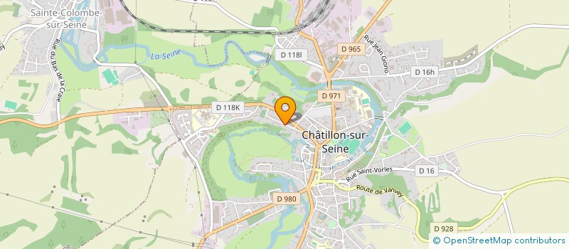 localisation de l'entreprise MONSIEUR ALEXANDRE LAMBERT  CHATILLON-SUR-SEINE