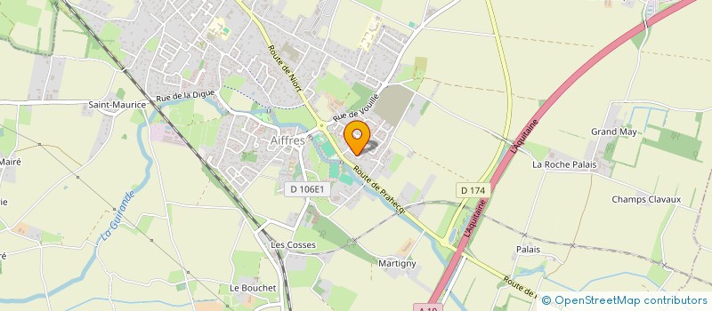 localisation de l'entreprise MONSIEUR ALEXANDRE LAMBERT  AIFFRES