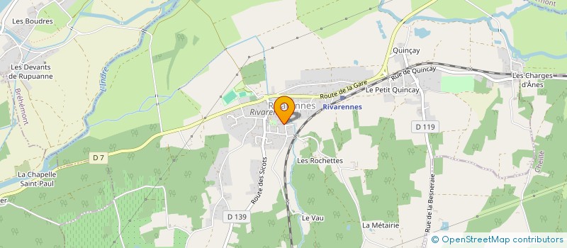 localisation de l'entreprise MONSIEUR ALEXANDRE LAME  RIVARENNES