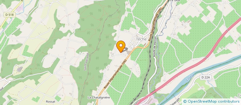 localisation de l'entreprise MONSIEUR ALEXANDRE LAMESTA  TECHE