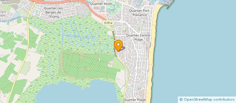 localisation de l'entreprise MONSIEUR ALEXANDRE LAMIAUD  CANET-EN-ROUSSILLON