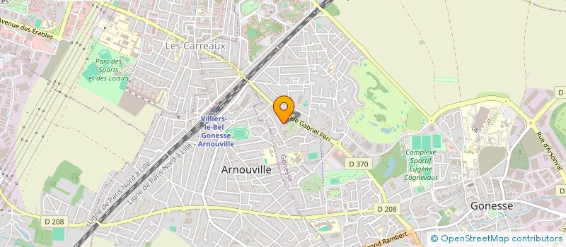 localisation de l'entreprise MONSIEUR ALEXANDRE LANCON  GONESSE