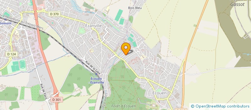 localisation de l'entreprise MONSIEUR ALEXANDRE LANDRON  ECOUEN