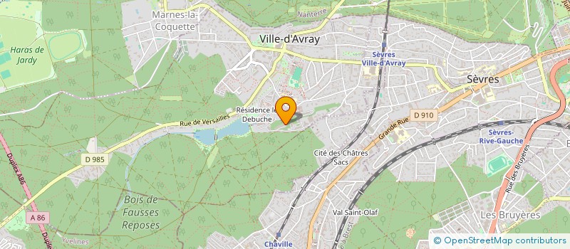 localisation de l'entreprise MONSIEUR ALEXANDRE LANDRY à VILLE-D'AVRAY