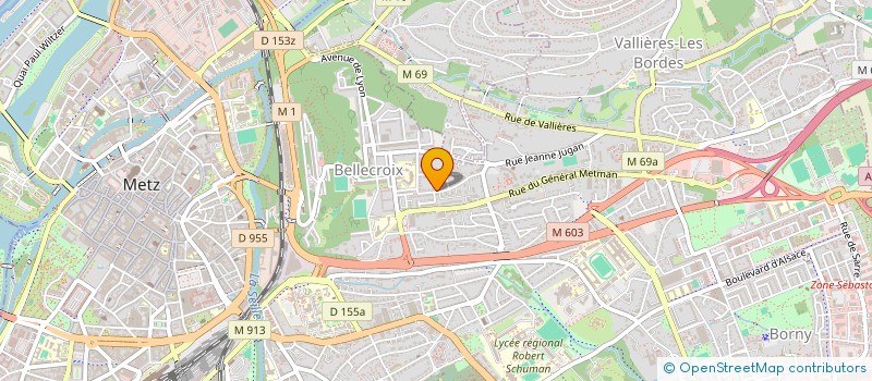 localisation de l'entreprise MONSIEUR ALEXANDRE LANG  METZ