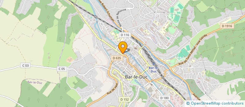 localisation de l'entreprise MONSIEUR ALEXANDRE LANG  BAR-LE-DUC