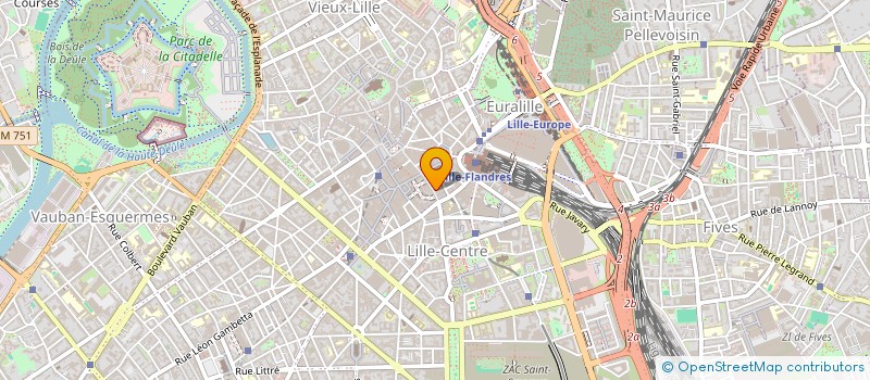 localisation de l'entreprise MONSIEUR ALEXANDRE LANGLET à LILLE